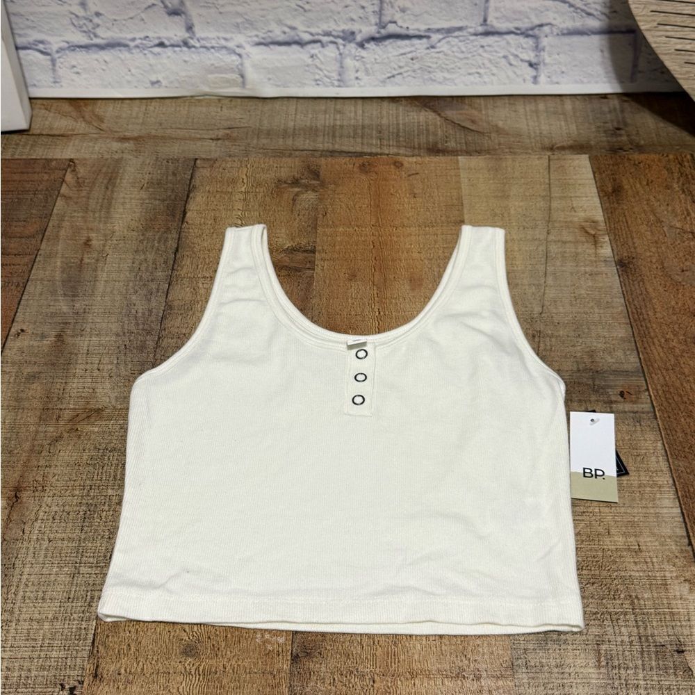 BP. Crop Ribbed Tank NWT size M